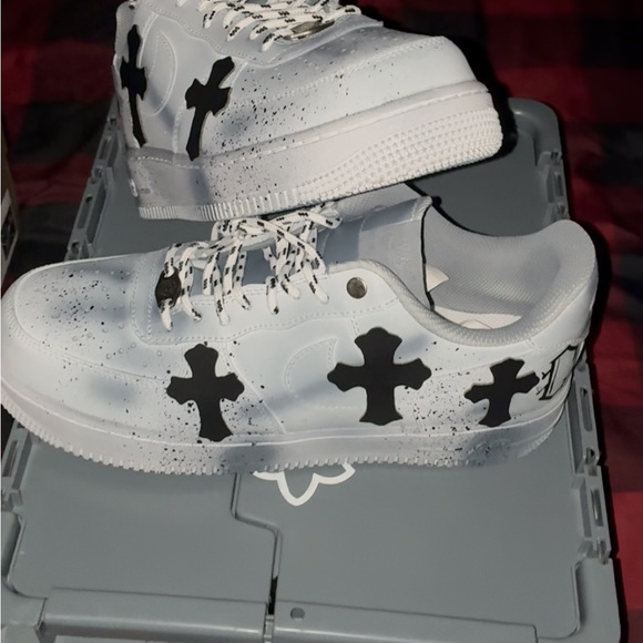 Custom Chrime Heart AF1